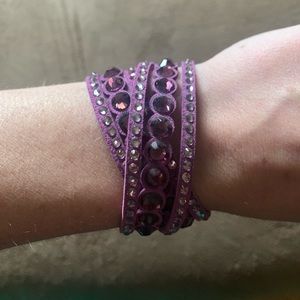 Swarovski wrap bracelet